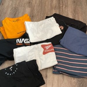 Huge gym shirt lot